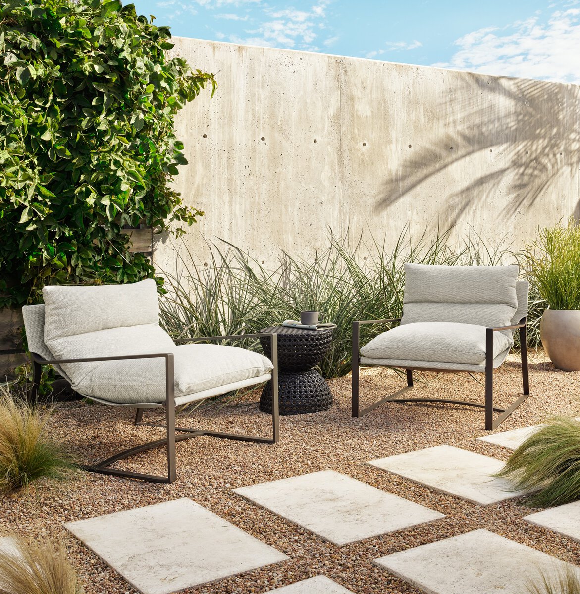 Avett Outdoor Sling Chair