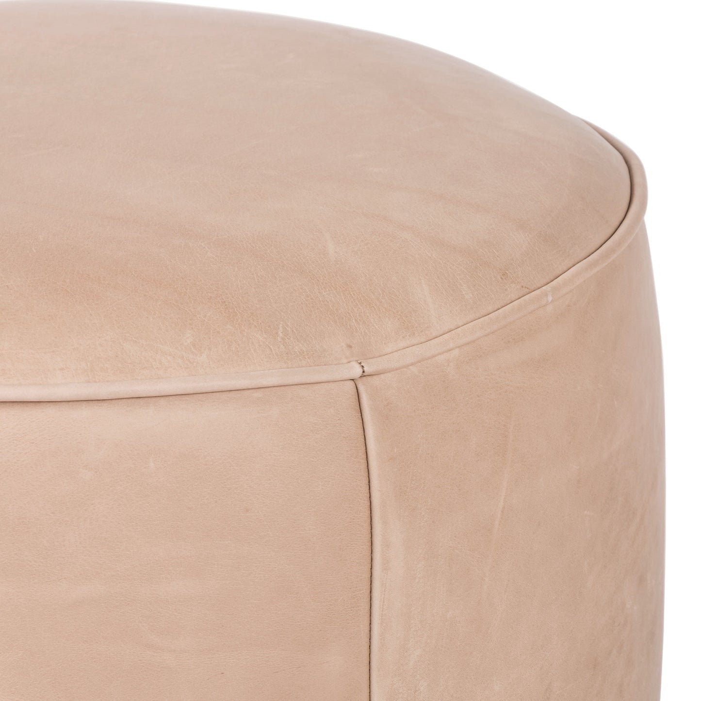 Selma Round Ottoman