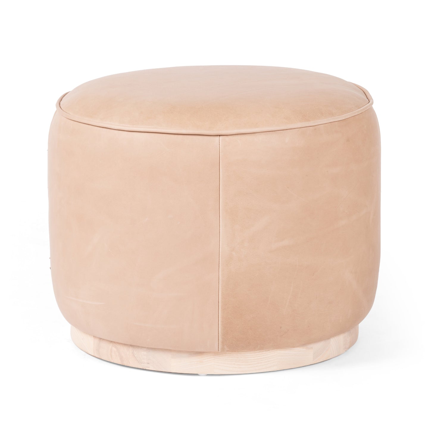 Selma Round Ottoman