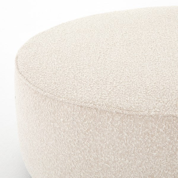 Selma Large Round Ottoman