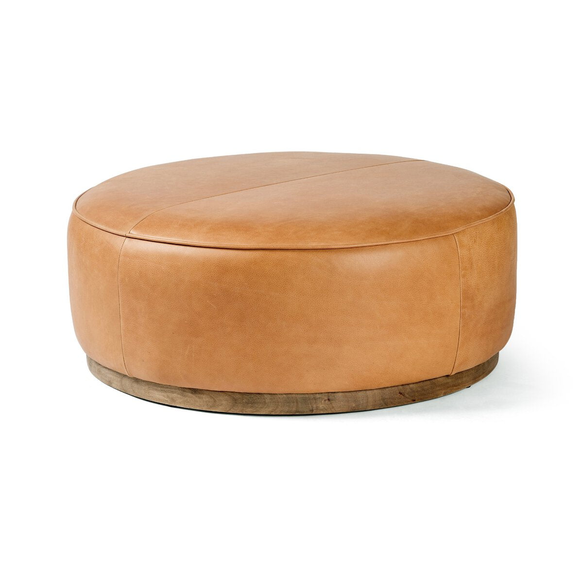 Selma Large Round Ottoman