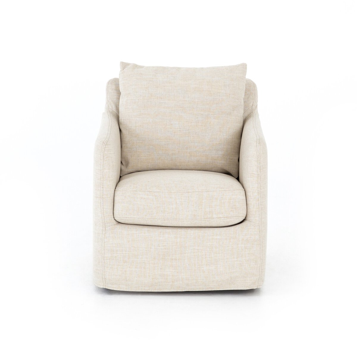 Barnett Slipcover Swivel Chair