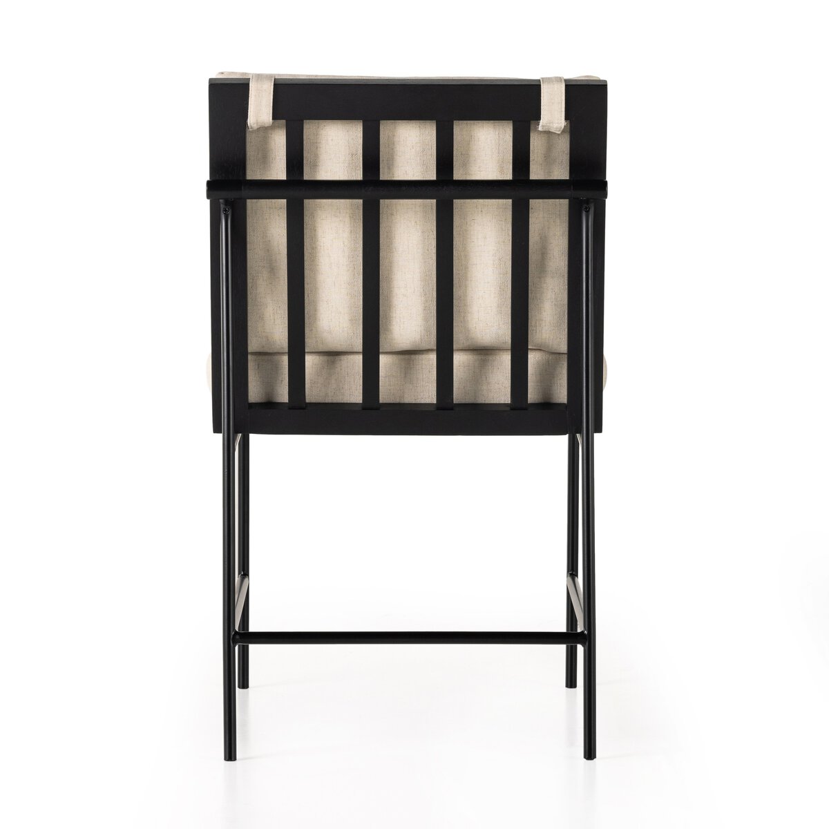 Cret Dining Chair, Black/Flax Performance