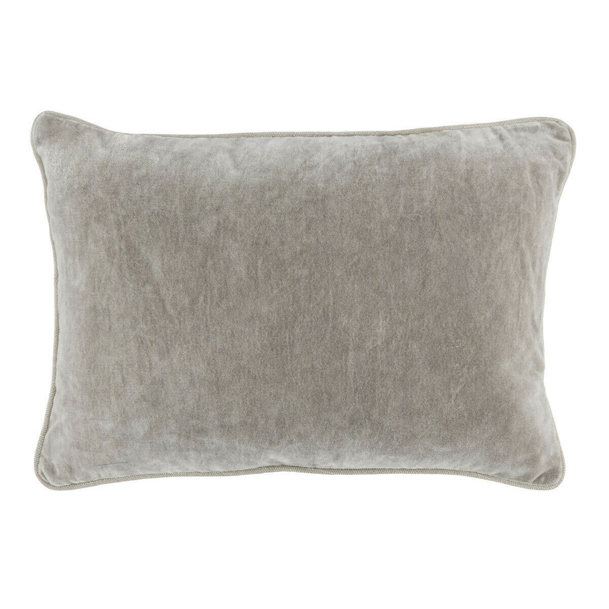 14x20 Velvet Pillow, Silver