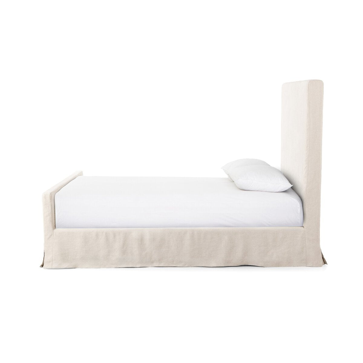 Daphne Slipcover Queen Bed, Natural