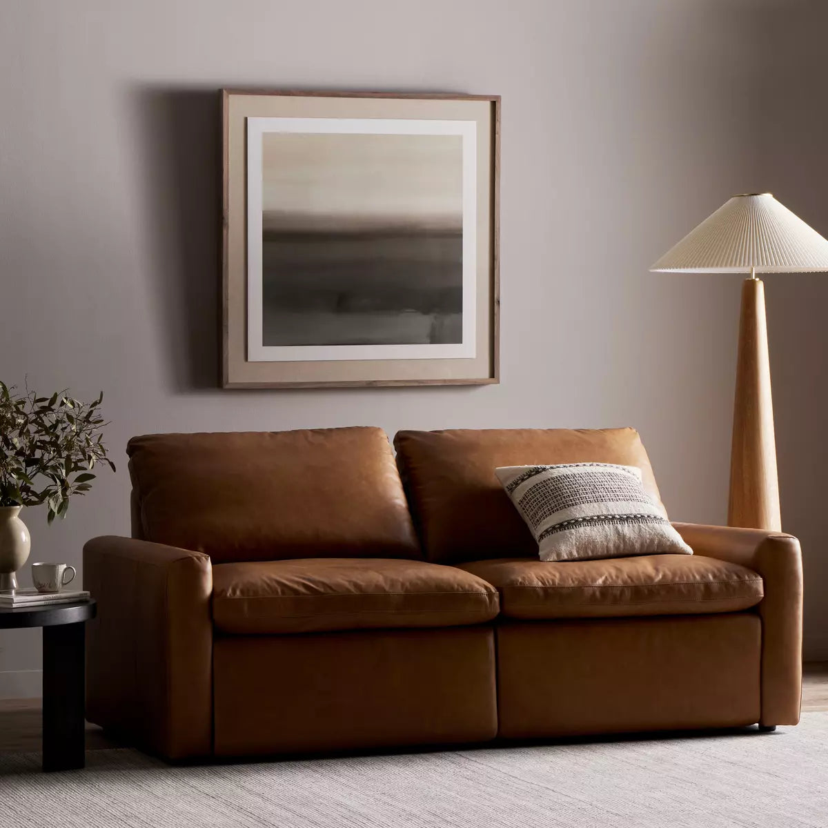 Tony Power Reclining Sofa Butterscotch