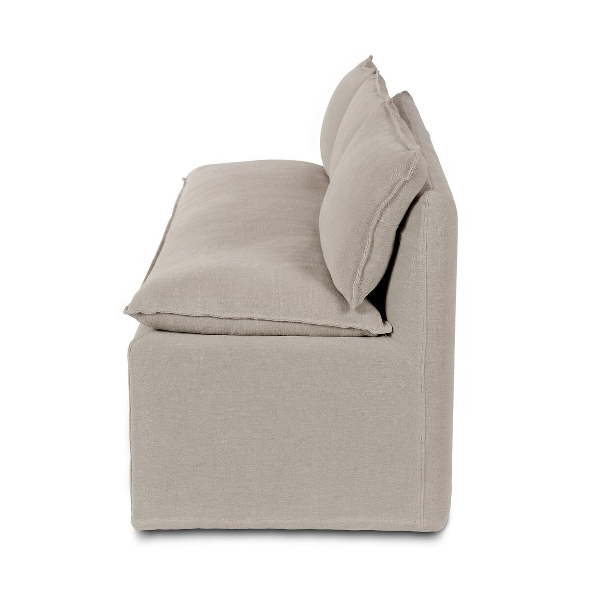 Andi Slipcover Dining Bench