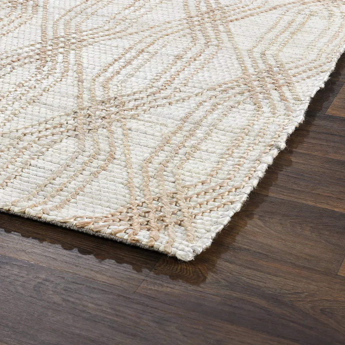 2x3 Tustin Rug, Ivory/Natural