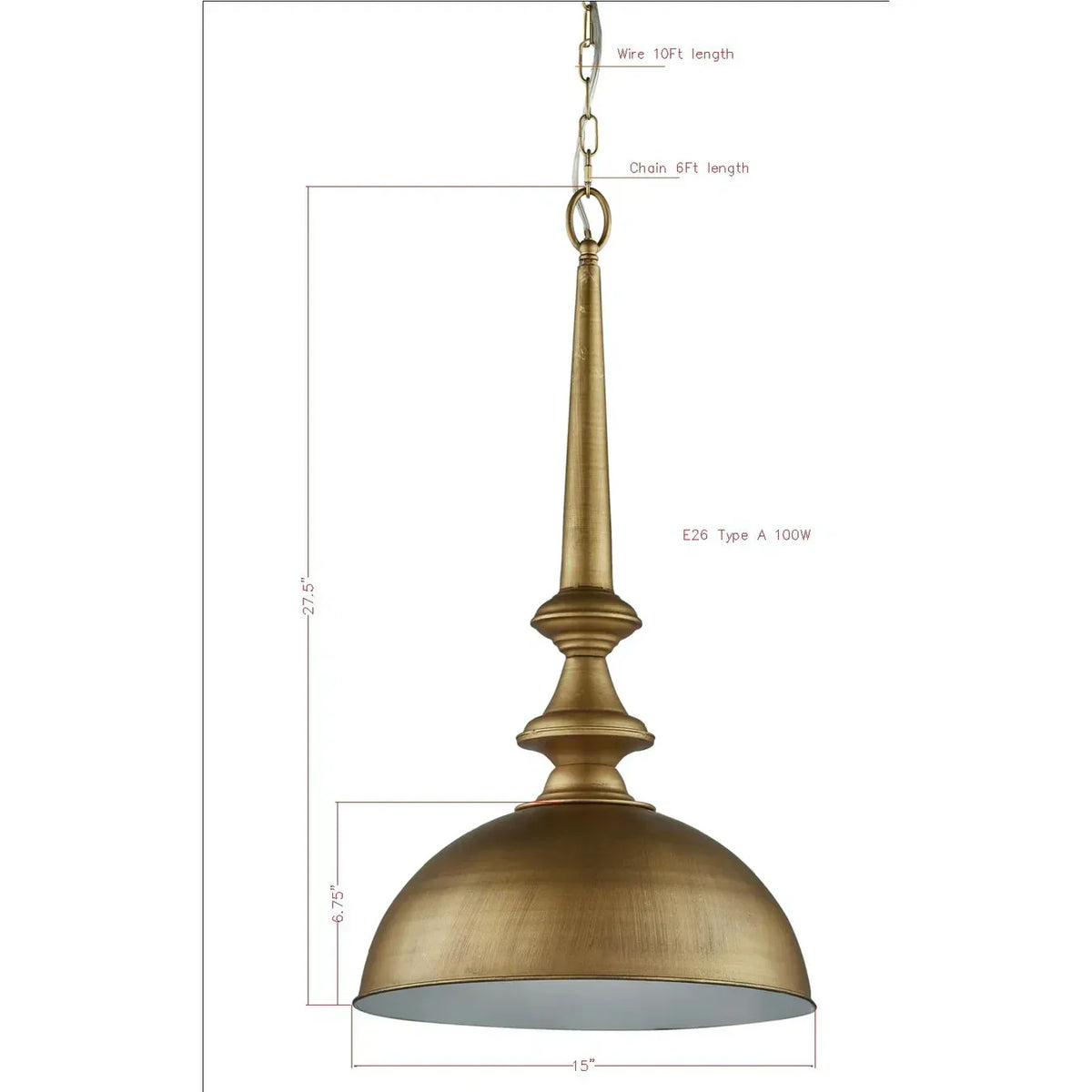 Hopper Pendant