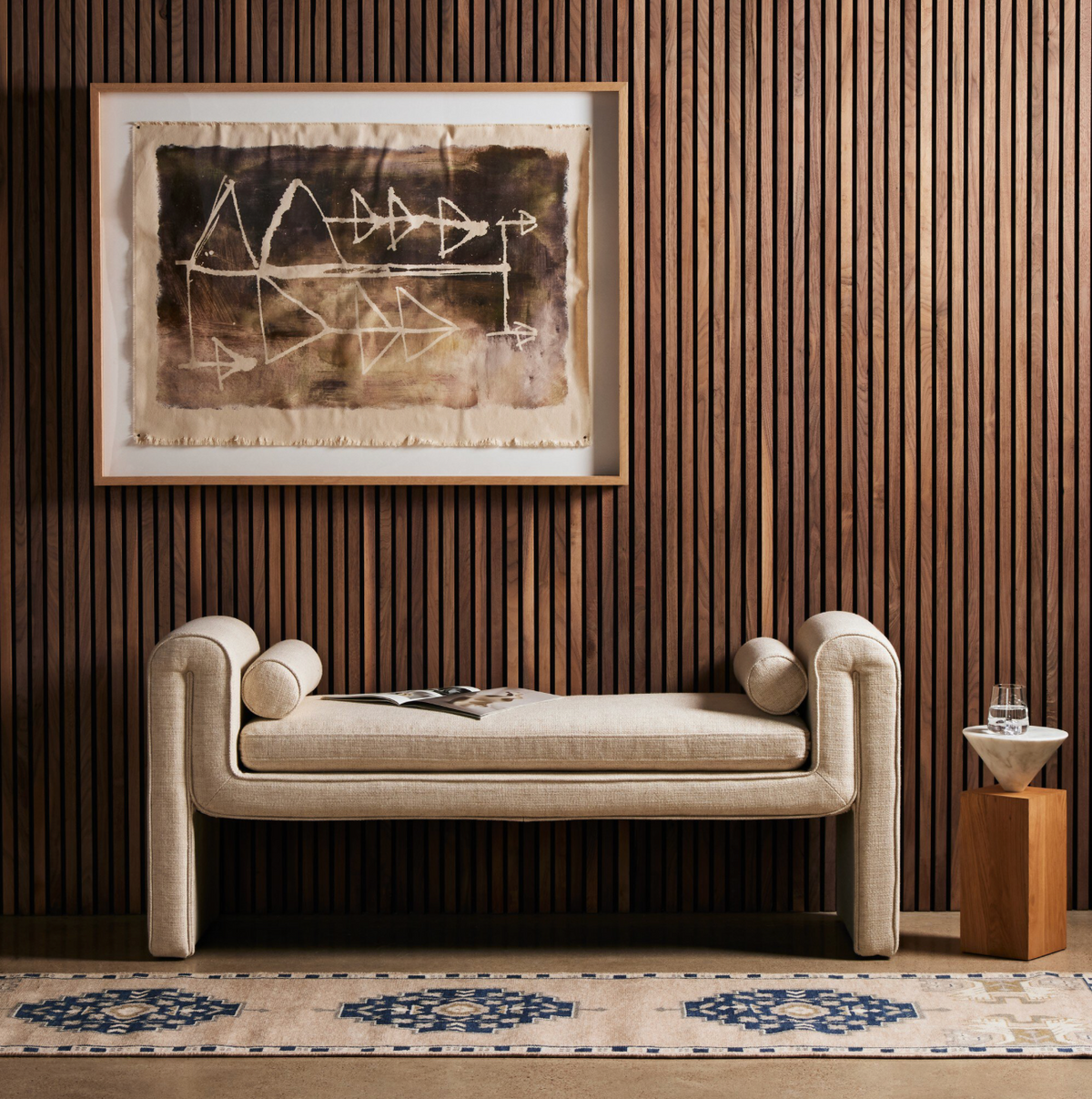Mitchell Bench, Thames Cream