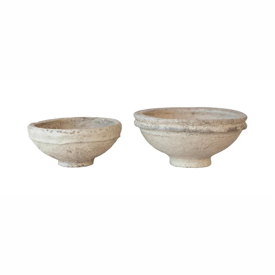 17" Paper Mache Bowl, Clearance