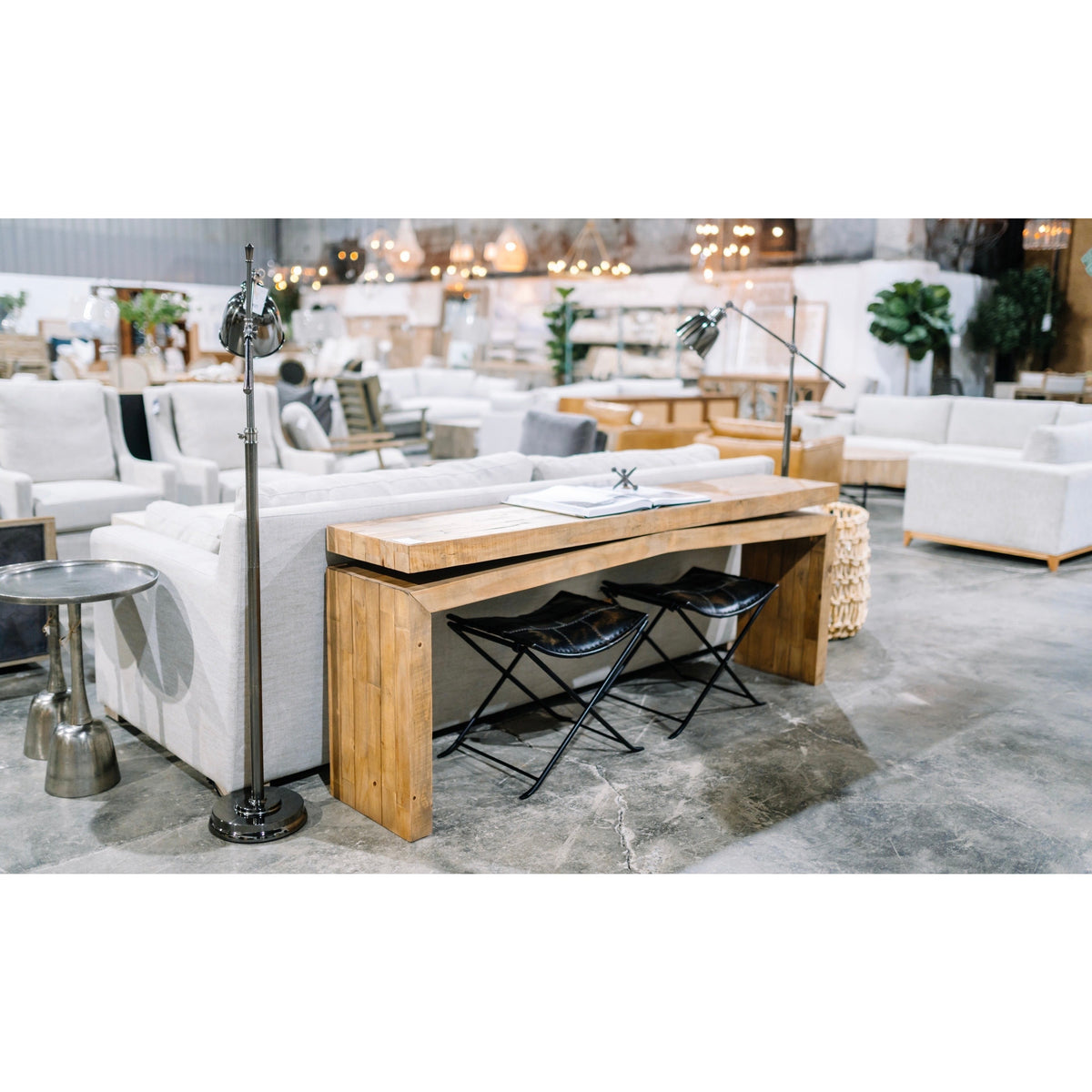 Matt 79" Console, Natural