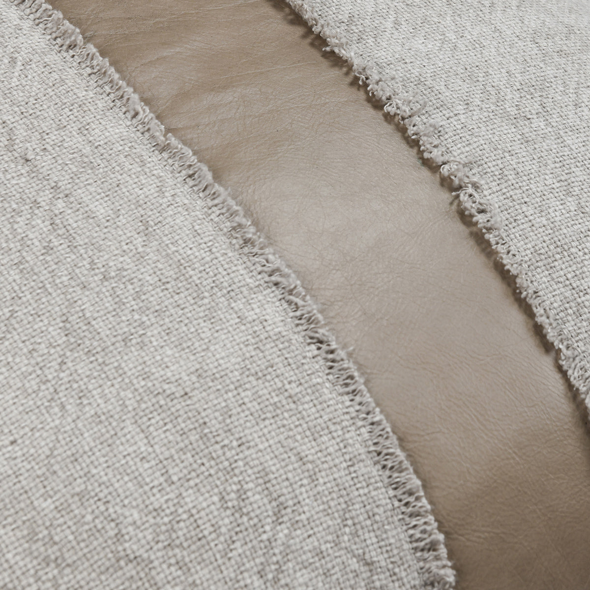 Steam 26x26 Pillow, Taupe/ Natural