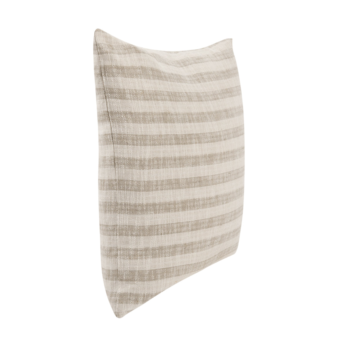 Lin 24x24 Pillow, Natural/ Ivory