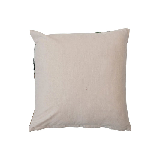 20" Embroidered Tree Pillow