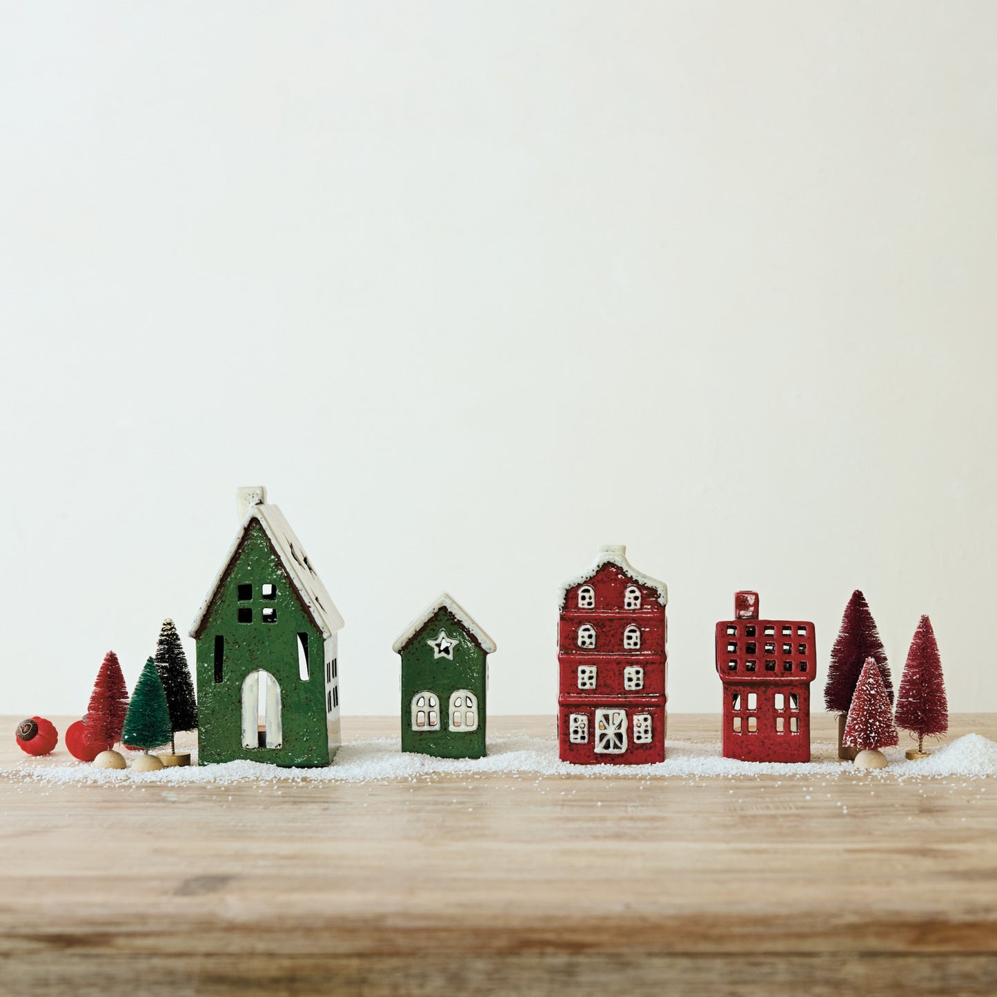 Ceramic House Tealight Holder