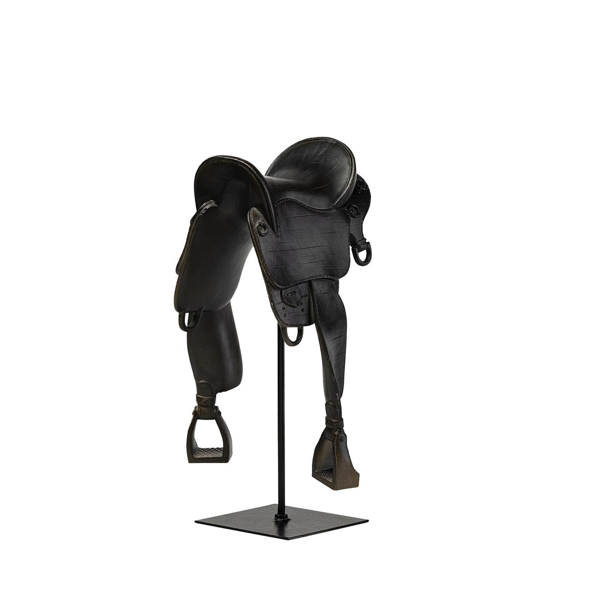 17" Black Saddle w/ Stand