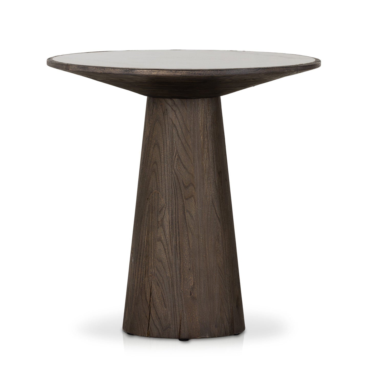 Stellan End Table - White Marble