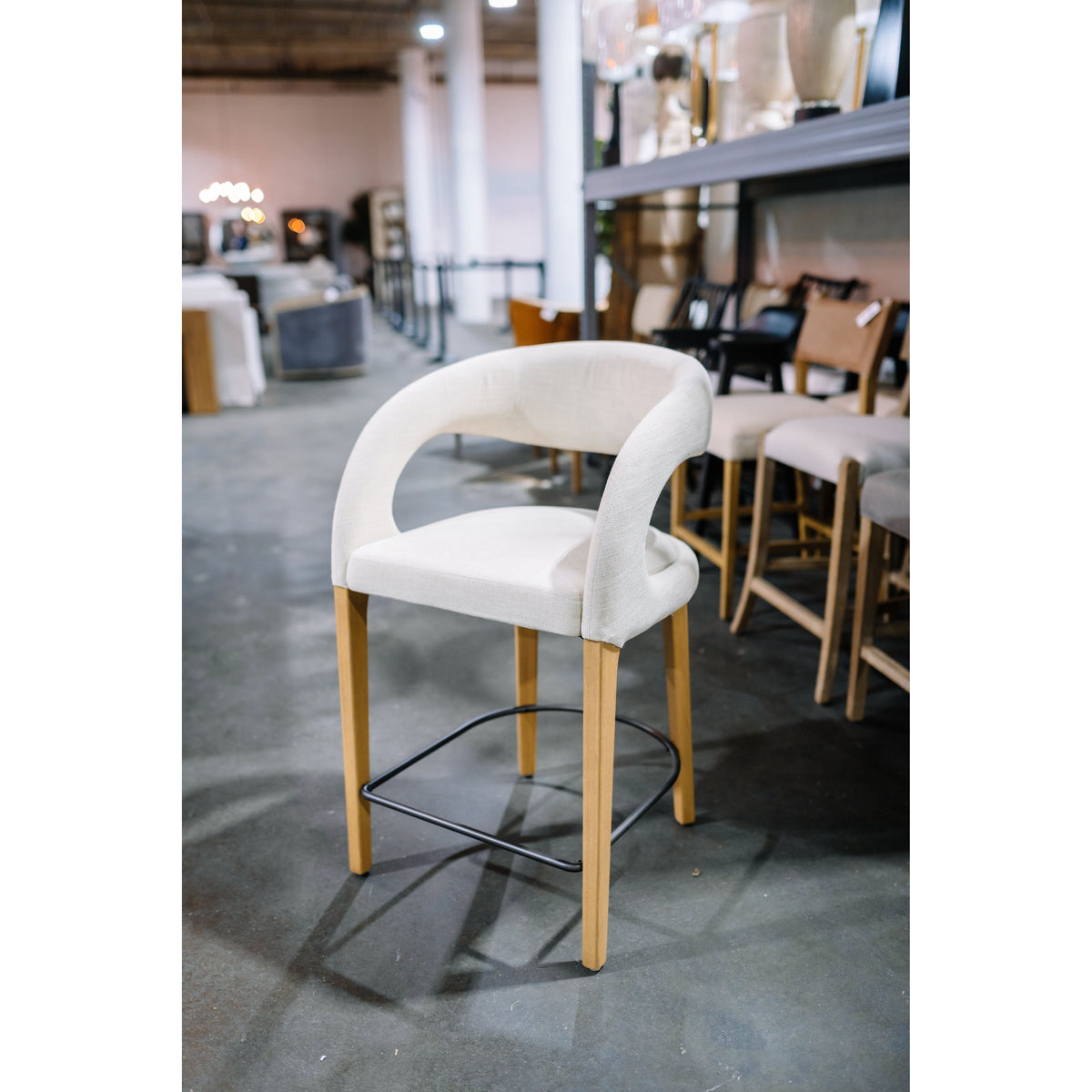 Hawk Counter Stool, Ivory