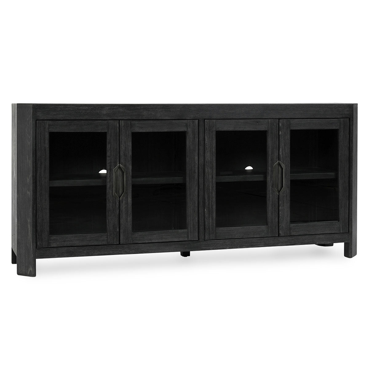 Macarthur 4 Door Cabinet Aged Black