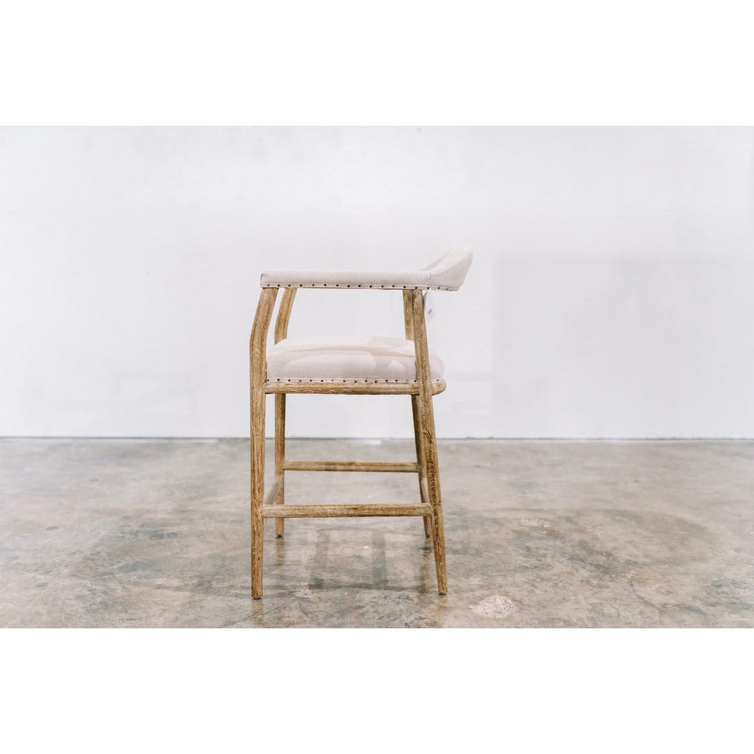 Charlotte Counter Stool, Sand Performance