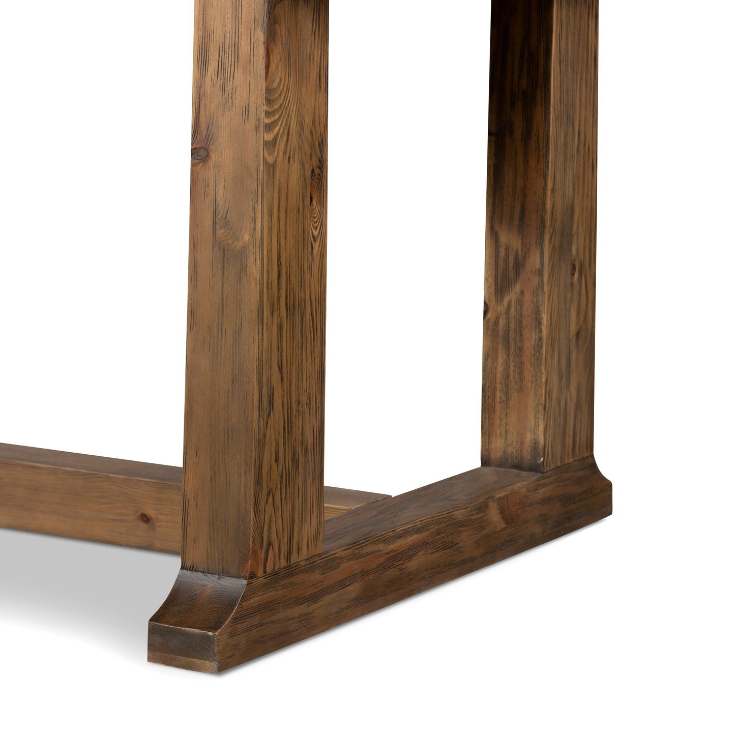 Otto 110" Dining Table, Waxed Pine