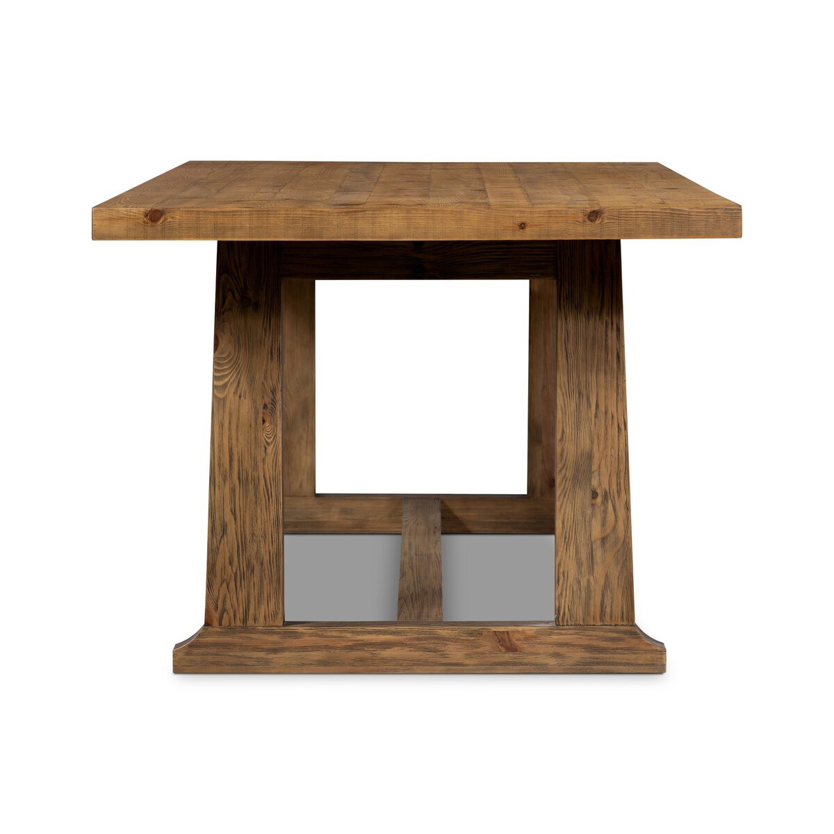 Otto 110" Dining Table, Waxed Pine