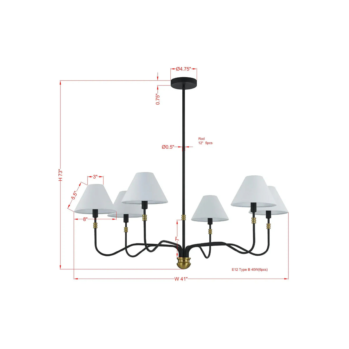 Stewart Chandelier