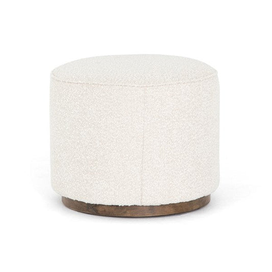 Sin Round Ottoman, Natural