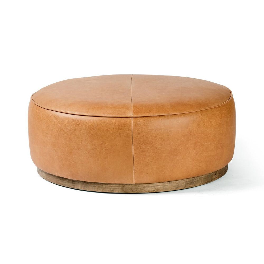 Selma Large Round Ottoman
