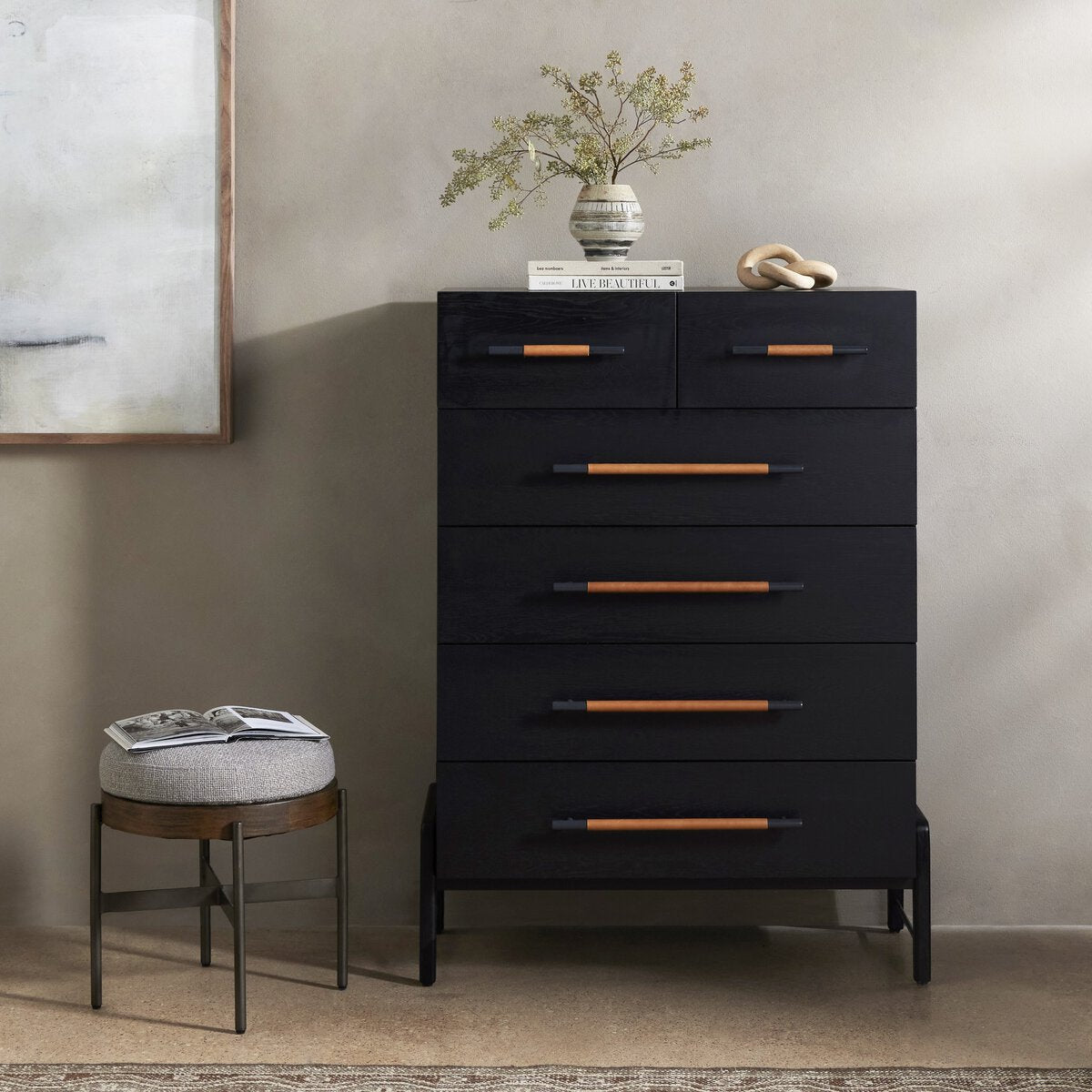 Rosedale 6 Drawer Tall Dresser – Sara Sells Rosedale 6 Drawer Tall Dresser – Sara Sells