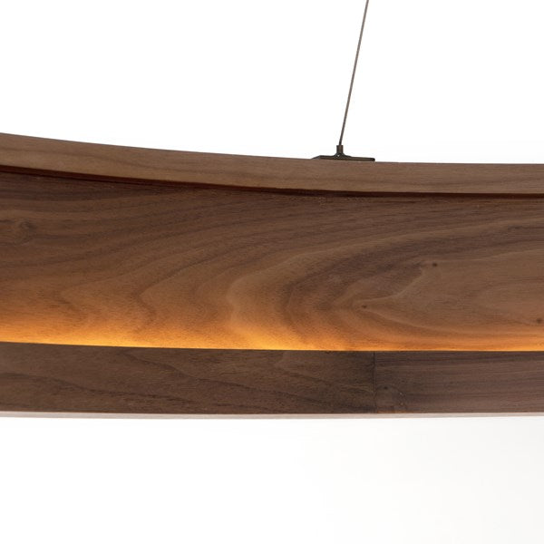 
                  
                    Bennie Chandelier, Walnut
                  
                
