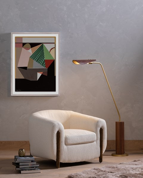 Lulu Chair, Ivory Performance