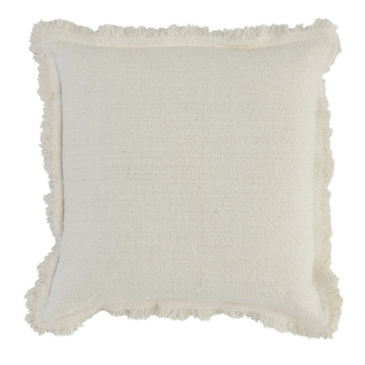 Laura 22x22 Pillow, Ivory