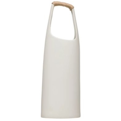 19"H Stoneware Vase, Clearance