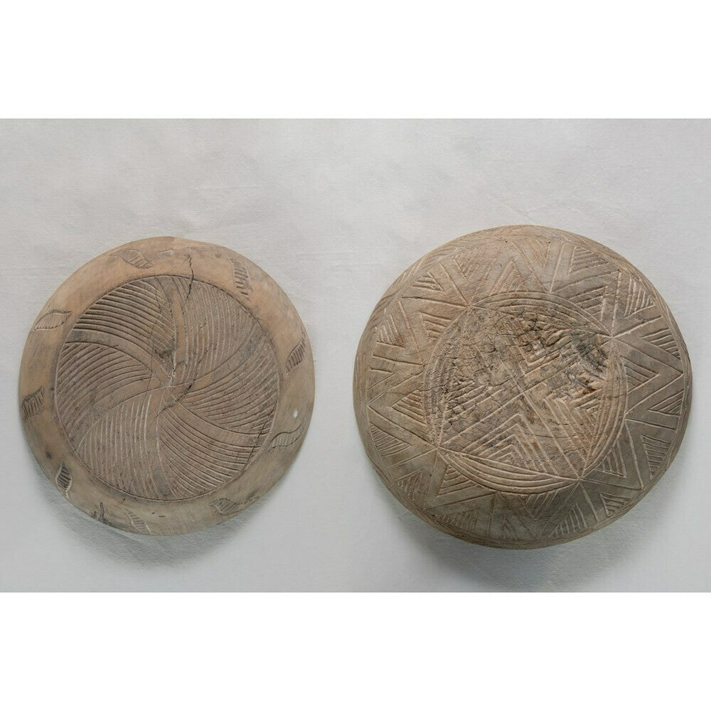Wood Bowl Wall Decor