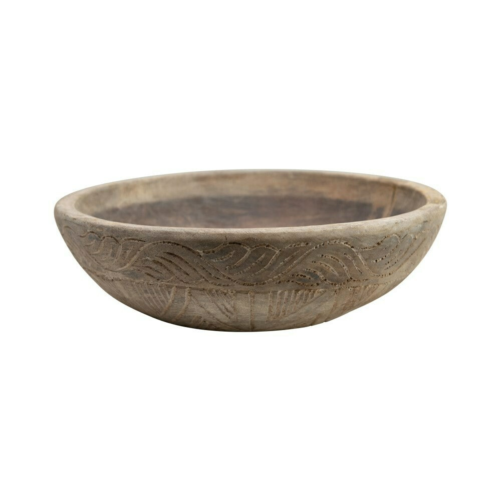 Wood Bowl Wall Decor