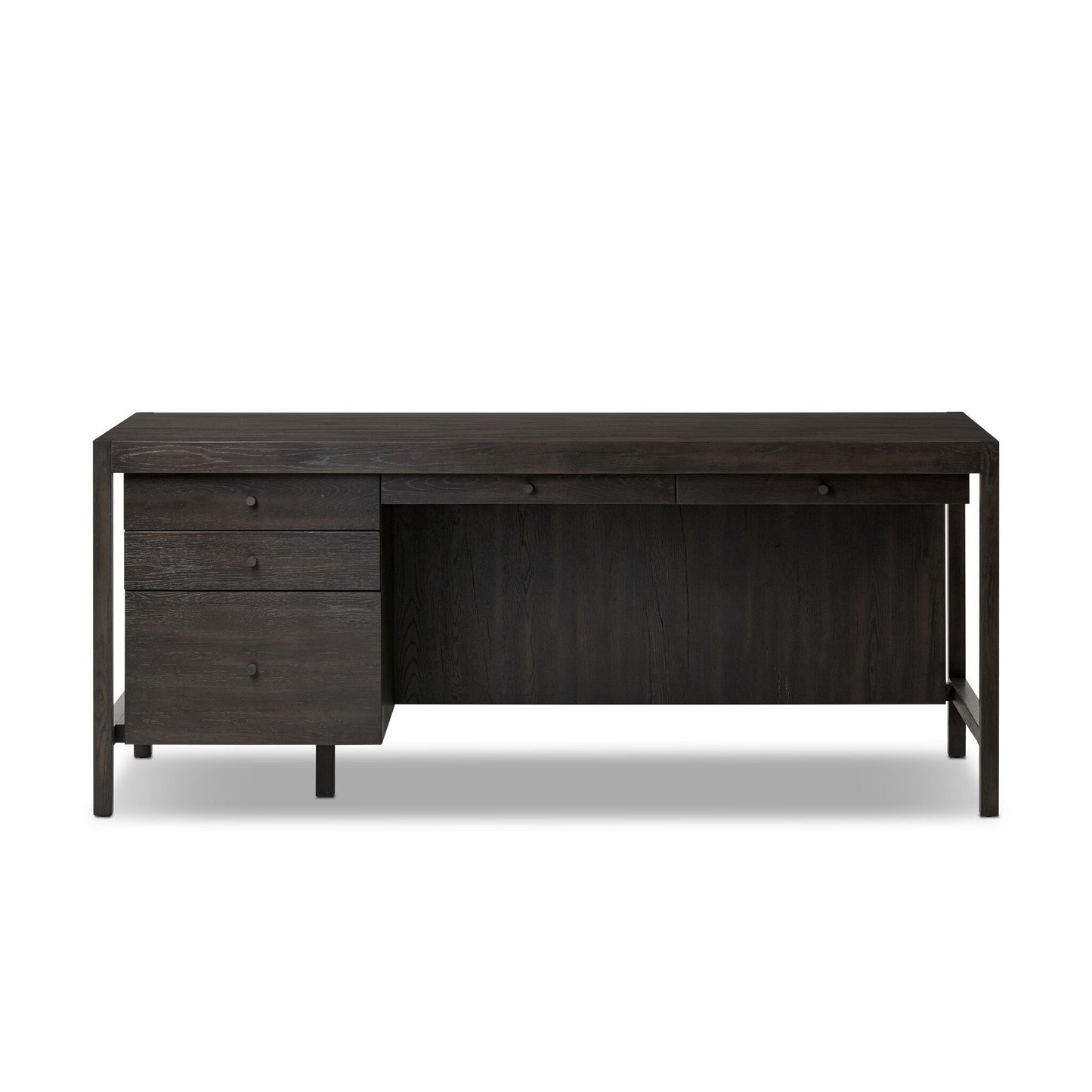 Sigeric Desk - Smoked Black Veneer