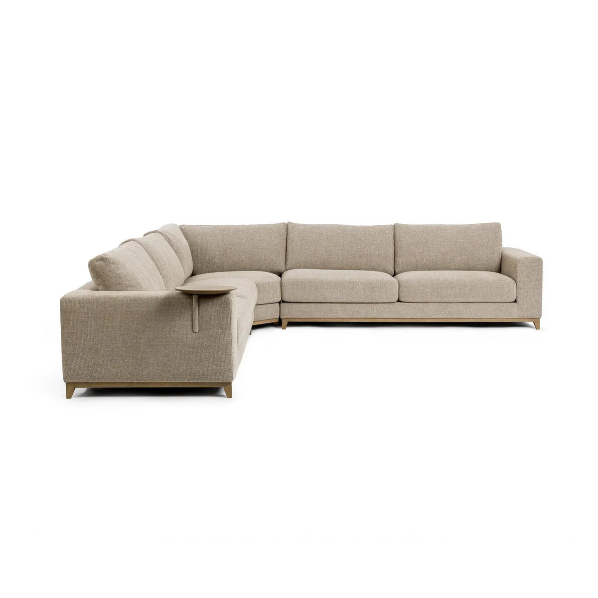 Donovan 132” Sectional, Bisque