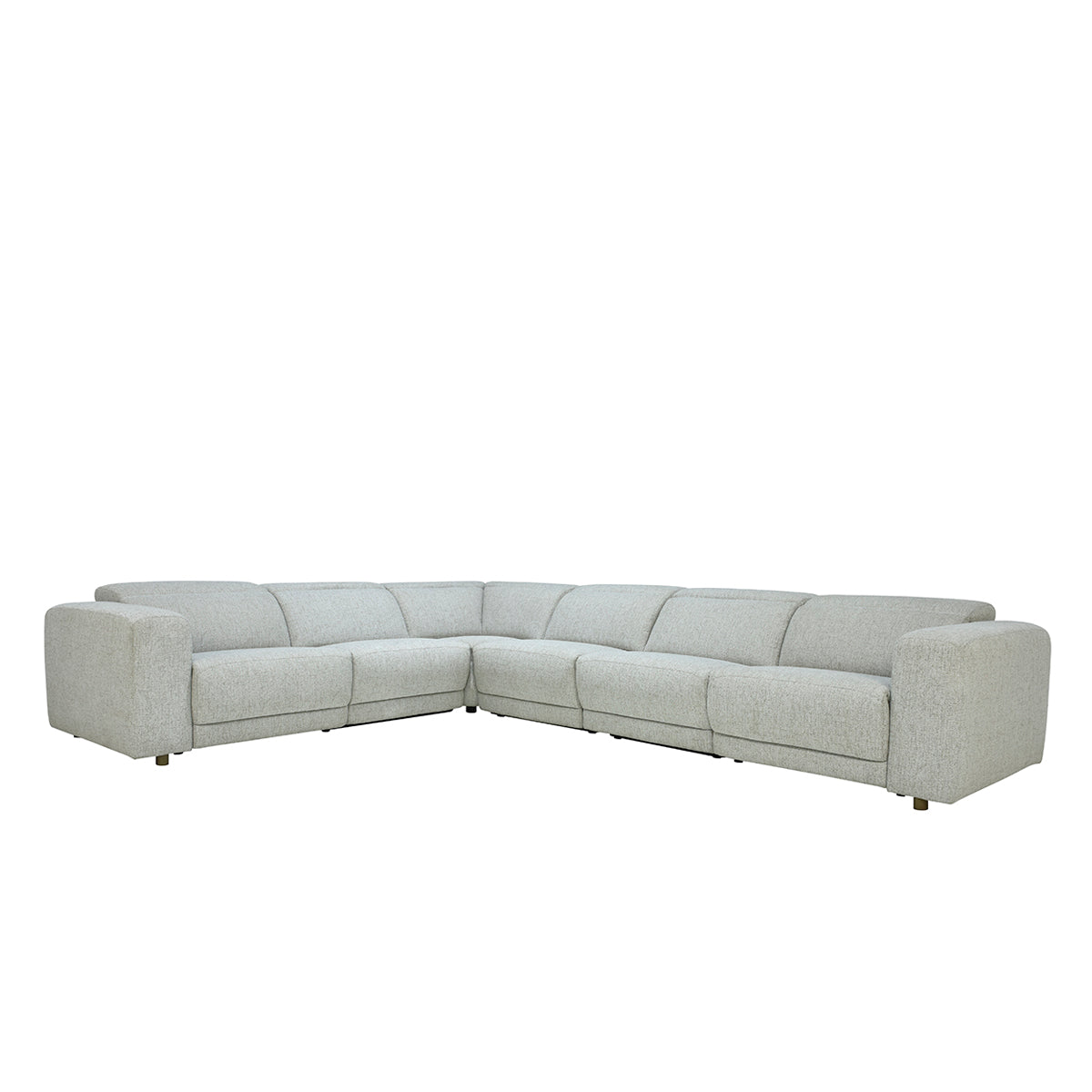 Kenric 6 Piece Reclining Sectional Gray