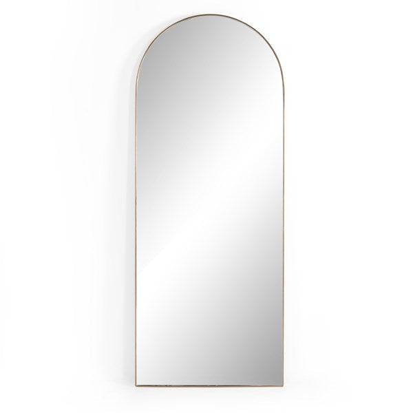 Glenn floor Mirror, Brass