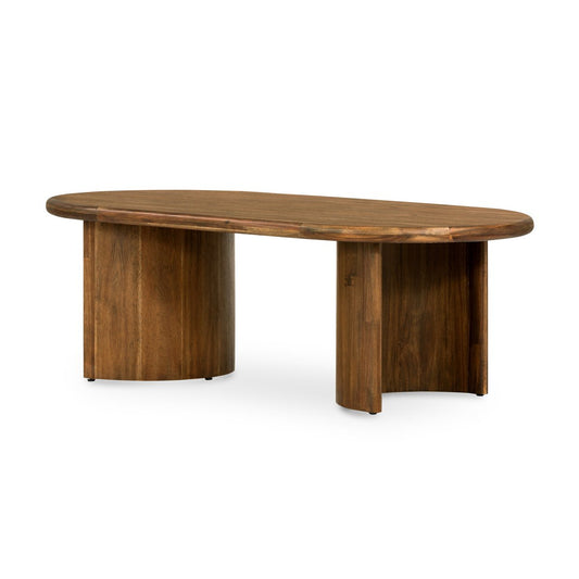 Paden Coffee Table, Seasoned Brown