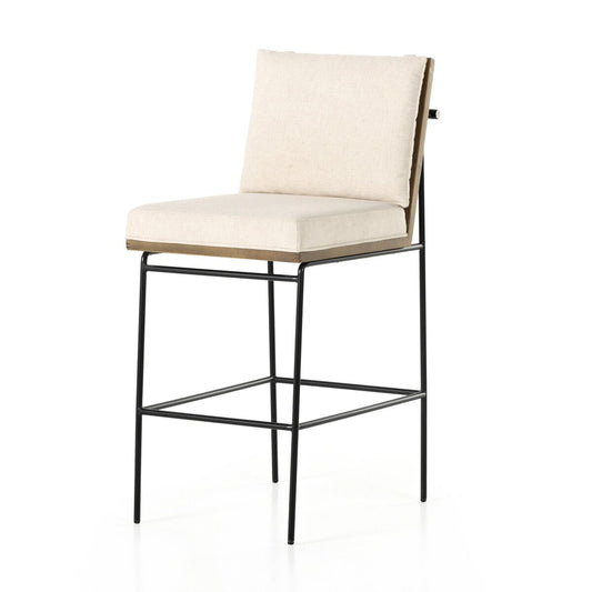 Crete Bar Stool, Flax Performance