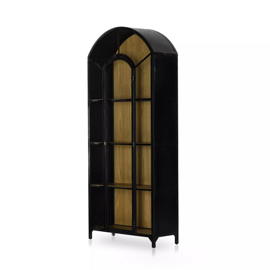 Belm Metal Cabinet, Natural
