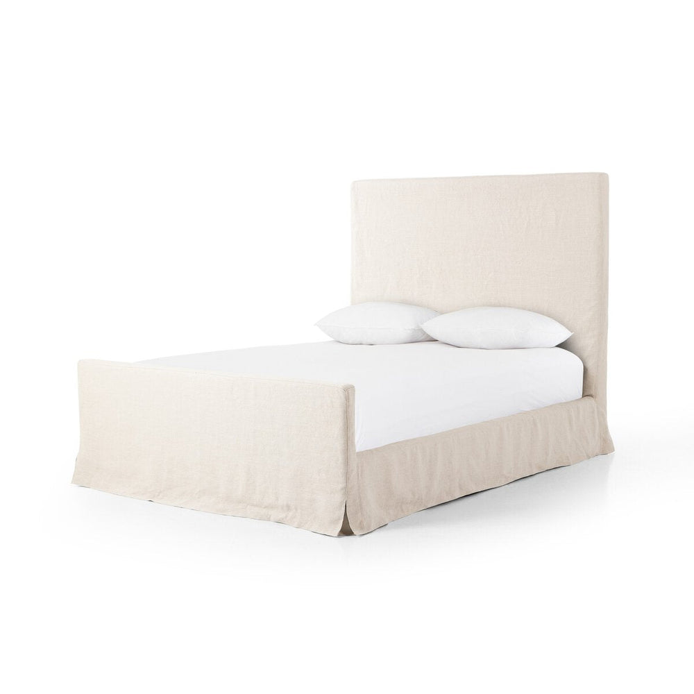 Deli Slipcovered Bed