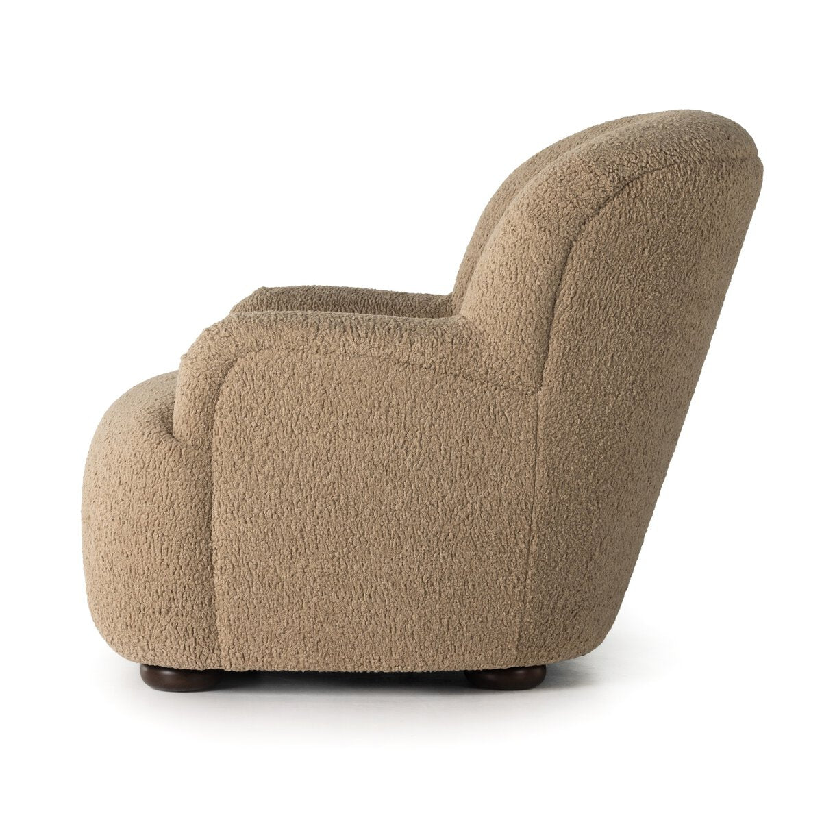 Kad Accent Chair, Camel Sheepskin
