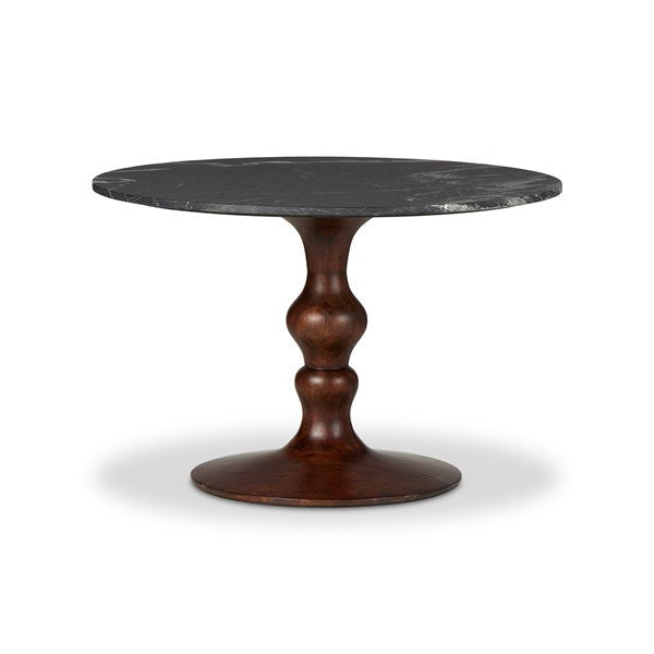 Keaton Dining Table, Dark Brown