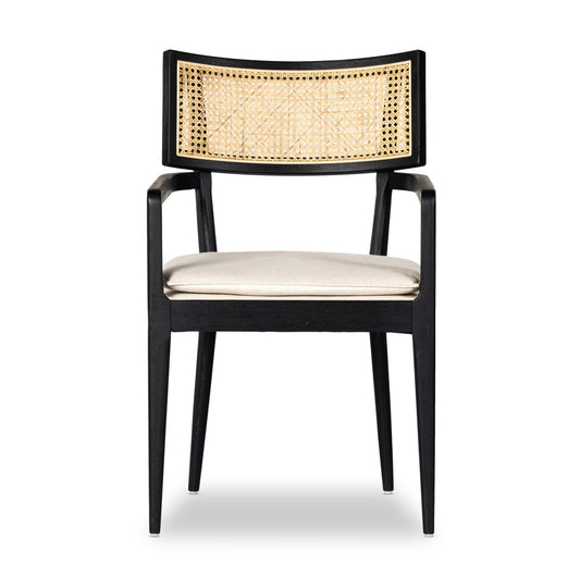 Brit Dining Armchair, Black