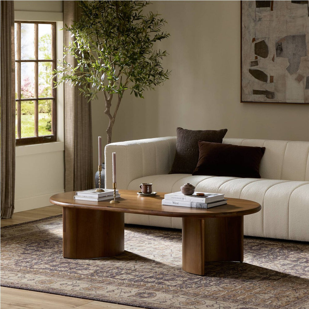 
                  
                    Parker Coffee Table, Seasoned Brown
                  
                