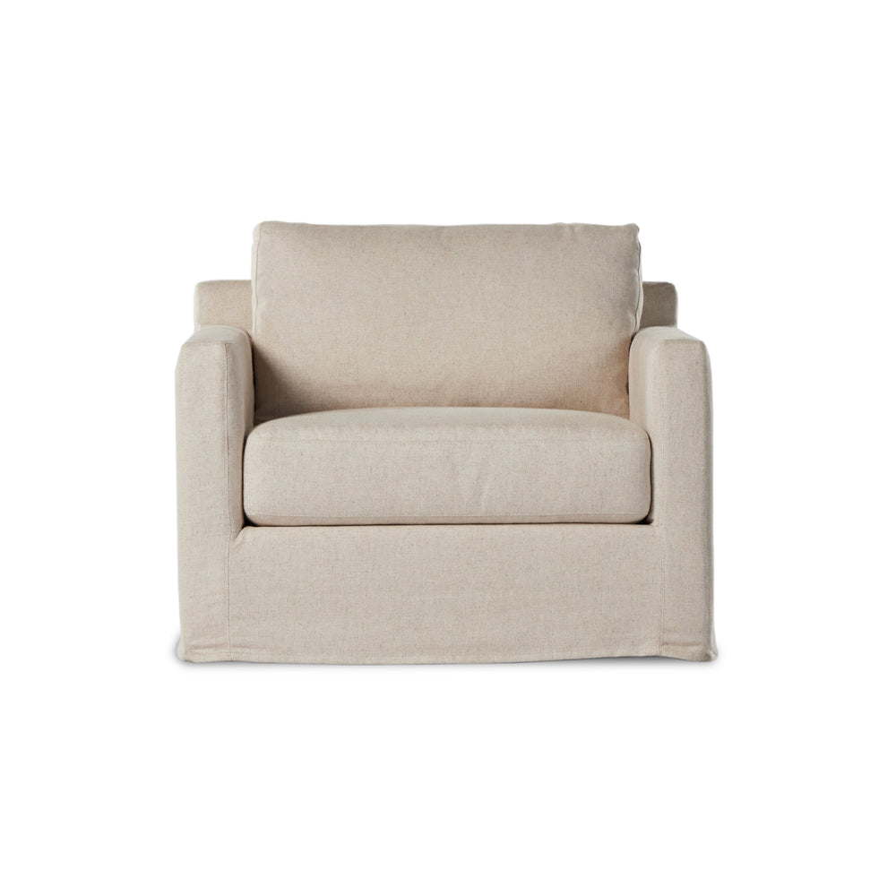 
                  
                    Homer Slipcover Swivel Chair
                  
                